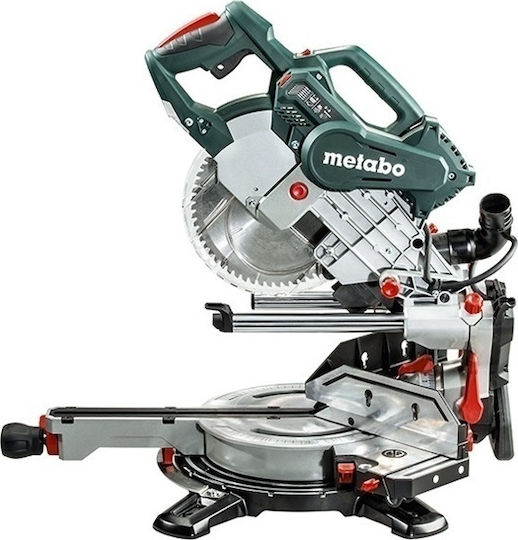 Metabo KGSV 72 Xact SYM Fierăstrău Cu Tăietor De Unghi La Rețea 1500W Glisant Cu Ghid De Tăiere Laser Și Diametru Disc 305mm