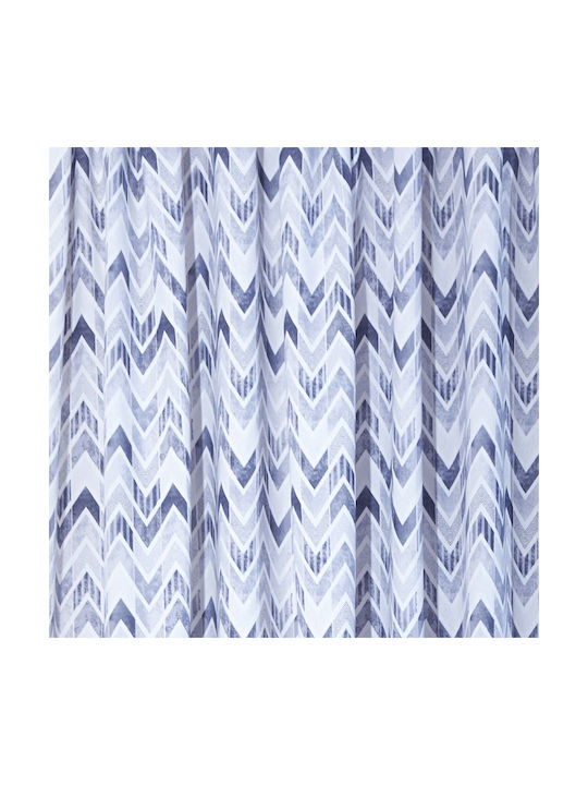 Viopros Κουρτίνα με Τρέσα Κάλβιν Grey 140x270εκ.