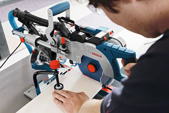 Bosch GCM 8 SDE Professional Fierăstrău Cu Tăietor De Unghi La Rețea 1600W Glisant Diametru Disc 216mm