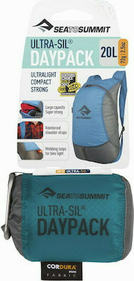 Sea to Summit Ultra Sil Sac uscat Înapoi cu o capacitate de 20 litri Albastru