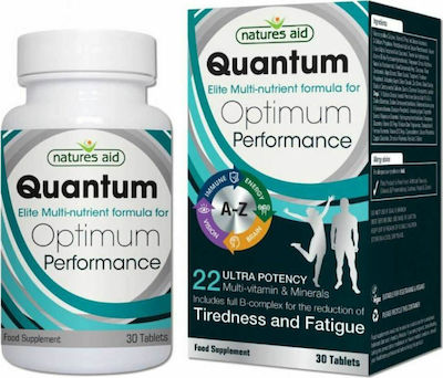 Natures Aid Quantum Optimum Perform Multi-vit & Miner Βιταμίνη 30 ταμπλέτες