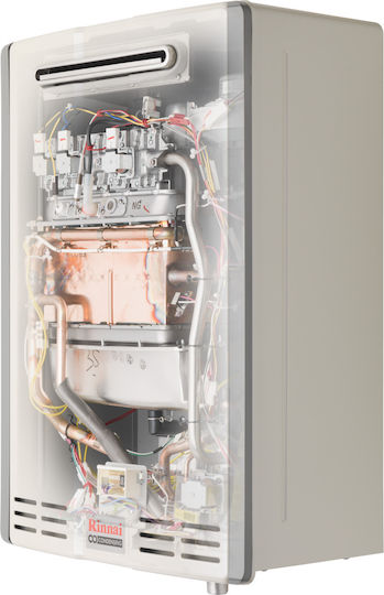 Rinnai Infinity kb32e Wall Mounted Natural Gas Instant Water Heater for Central Installation 53kW