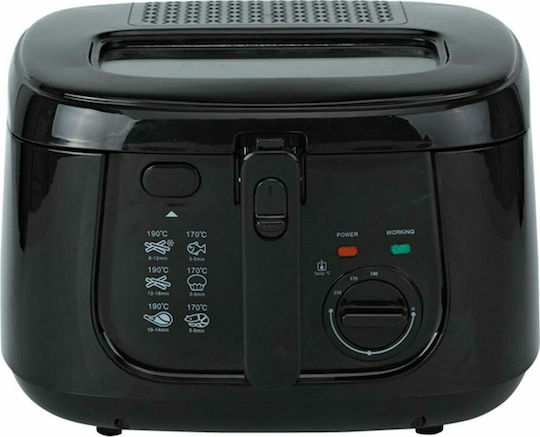 Zilan Deep Fryer 2.5lt Black