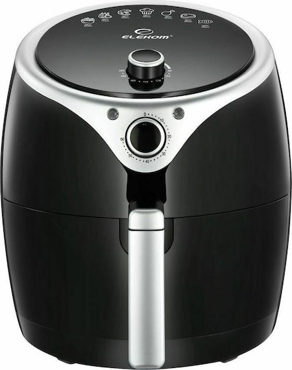 Elekom EK-20126 Air Fryer 3.5lt Μαύρο