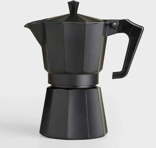 Homestyle -36 Stovetop Espresso Pot for 3Cups Black