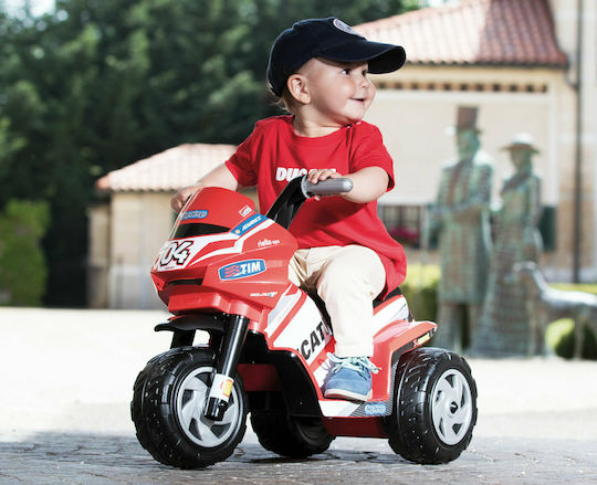 Kids Motorbike Inspired Mini Ducati Evo Electric 6 Volt Red