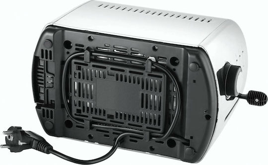 Unold Retro 2 Φρυγανιέρα 2 Θέσεων 950W Inox