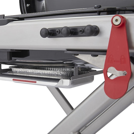 Weber Traveler Преносима Газово Барбекю Решетка 63.5брx34.3брсм. с 1 бр 3.8кВт