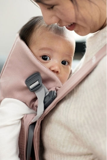 BabyBjorn Classic Carrier Mini Cotton Dusty Pink