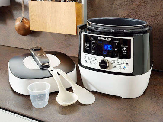 Rommelsbacher MD 1000 Θερμομάγειρας 1000W με Χωρητικότητα 4lt Λευκός