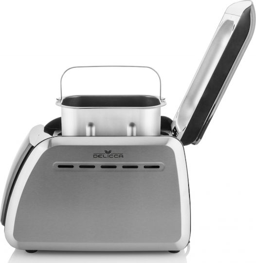 ETA Delicca II 7149 90030 Bread Maker 850W with Container Capacity 1500gr and 12 Baking Programs