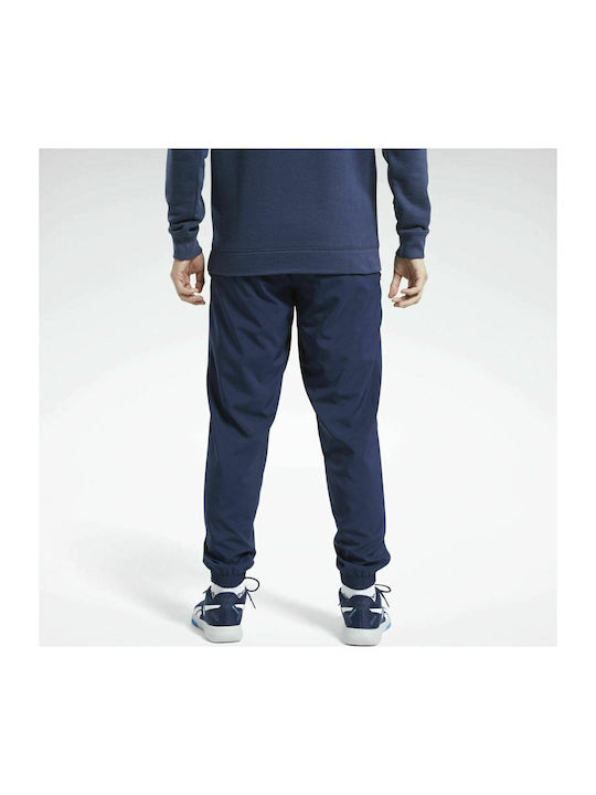 Reebok Training Essentials Men's Sweatpants with Rubber Blue