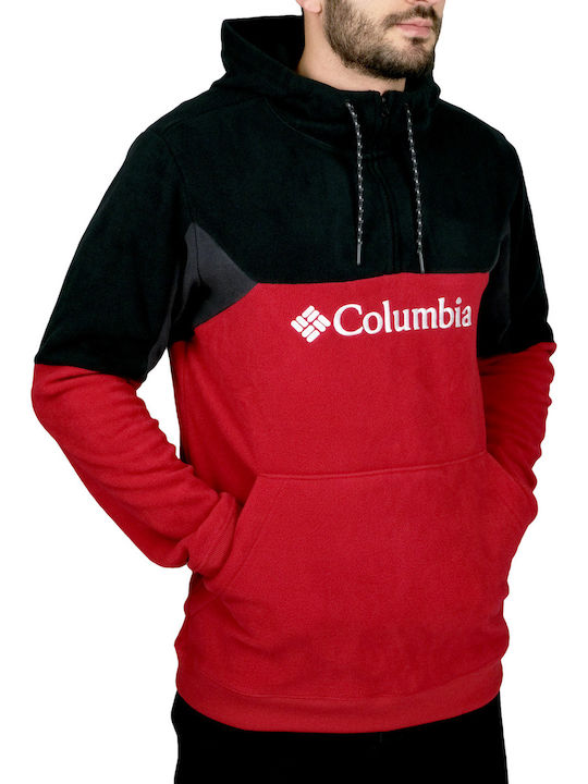 Pulover bărbați cu glugă și buzunare Multicolor
