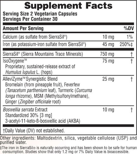 Nature's Plus Ultra Inflam Actin 60 veg. caps