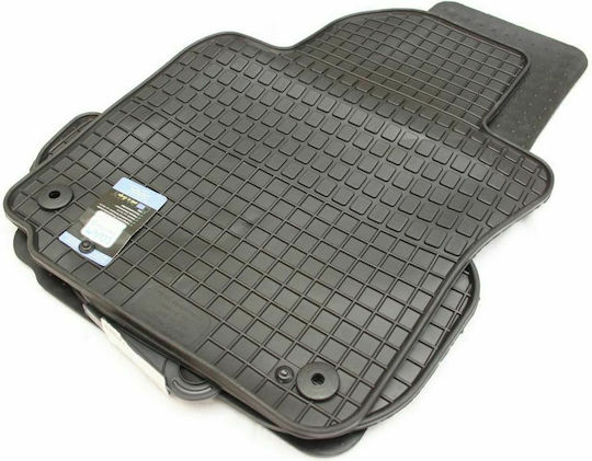 Petex Σετ Μπροστινά και Πίσω Πατάκια 4τμχ για Volkswagen Eos 2006 Μαύρα