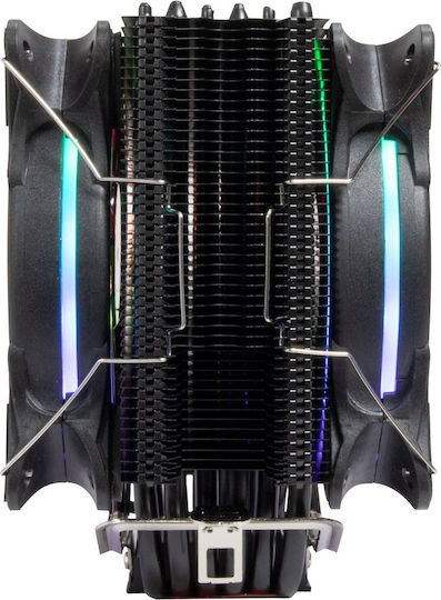 Inter-Tech Argus SU-280 RGB Dual Fan CPU Cooling for AM4/1200/115x Socket
