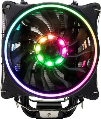 Inter-Tech Argus SU-280 RGB Dual Fan CPU Cooling for AM4/1200/115x Socket