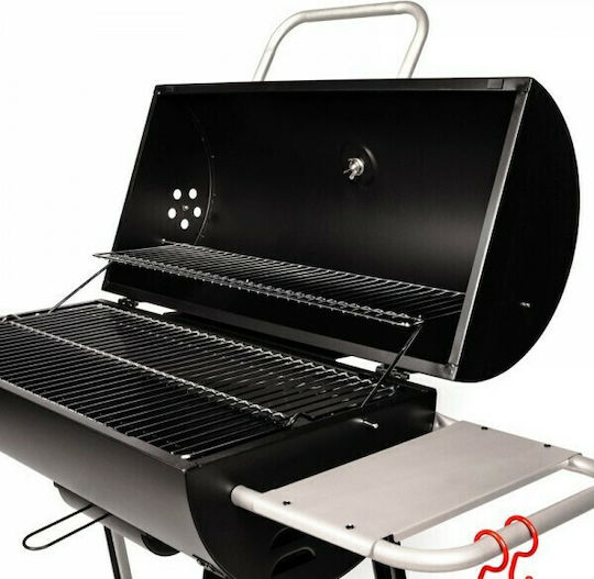Somagic Michigan Mantemenia Holzkohlegrill mit Deckel und Thermometer 56.5cmx95.5cm