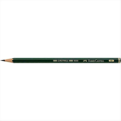 Faber-Castell 9000 Μολύβι 6B Πράσινο