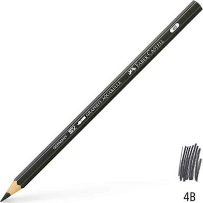 Faber-Castell Graphite Aquarelle Pencil 4B Black