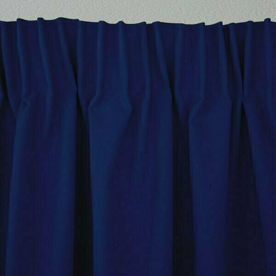 Lino Home Perdea Cu Coafură Renas 355 Albastru Deschis 300x280 cm