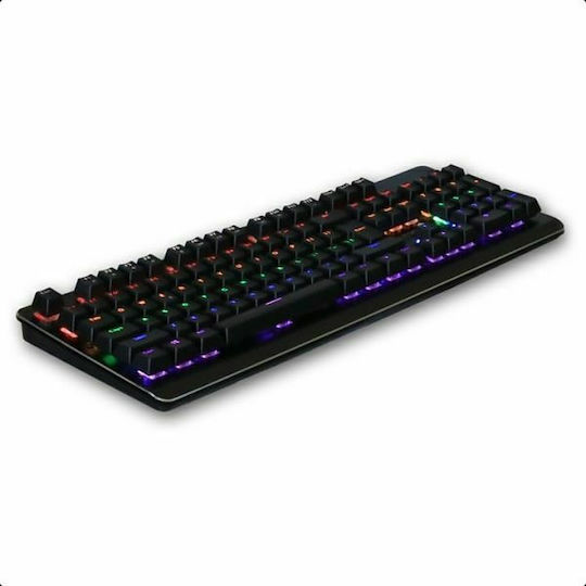 NOD Iron Strike Gaming Mechanische Tastatur mit Xinda Blau Schaltern und RGB-Beleuchtung (Englisch US)