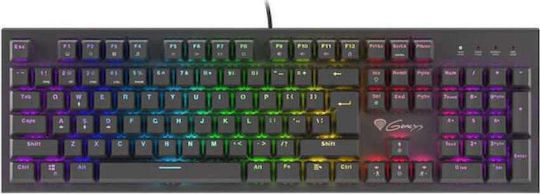 Genesis Thor 300 RGB Gaming Μηχανικό Πληκτρολόγιο με Outemu Brown διακόπτες και RGB φωτισμό (Αγγλικό US)