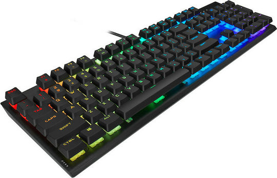 Corsair K60 Pro RGB Gaming Μηχανικό Πληκτρολόγιο με Cherry Viola διακόπτες και RGB φωτισμό (Ελληνικό)