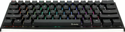 Ducky One 2 Mini RGB Gaming Μηχανικό Πληκτρολόγιο 60% με Cherry MX Black διακόπτες και RGB φωτισμό (Αγγλικό US)