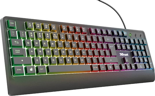 Trust Ziva Rainbow LED Gaming Keyboard with RGB lighting (Greek)