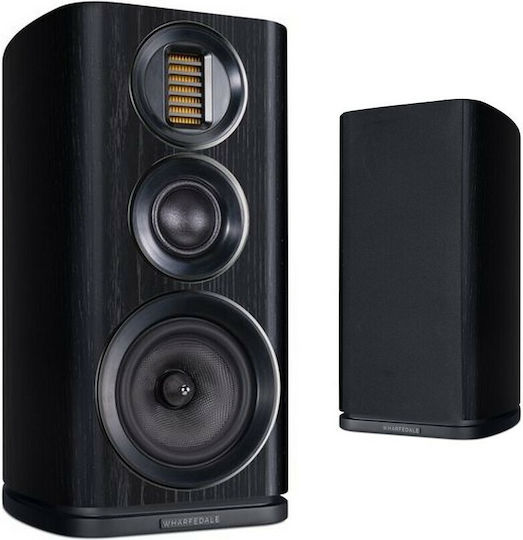 Wharfedale Evo 4.2 S019.31663 Двойка Hi-Fi Говорители Bookself 120W 3 Брой шофьори Ш25xД35xВ45.5см. Черен
