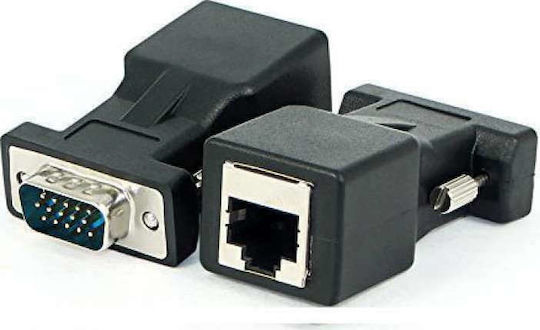 FT Electronics Converter VGA male to RJ-45 female 1pcs FTT14-019