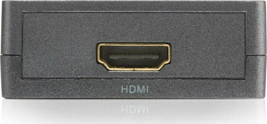 Marmitek Μετατροπέας VGA female σε HDMI female Γκρι 1τμχ HV15