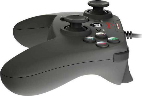 Genesis P58 Ενσύρματο Gamepad για PC / PS3 Μαύρο