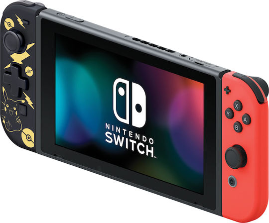 Hori D-Pad Controller (L) Ενσύρματο για Switch Pikachu Black & Gold