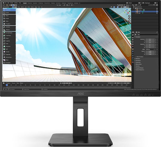 AOC 27P2Q IPS Monitor 27" FHD 1920x1080 with Response Time 4ms GTG