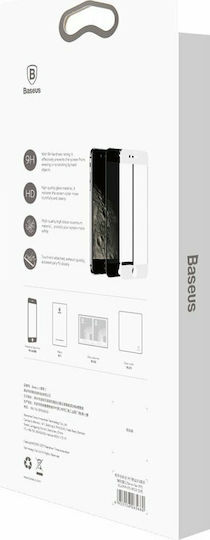 Baseus 3D Full Glue Full Face Tempered Glass 2pcs (iPhone SE 2022 / 2020 / 8 / 7)