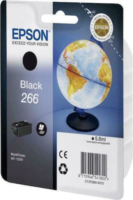 Epson 266 Μελάνι Εκτυπωτή InkJet Μαύρο (C13T26614010)