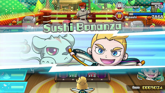 Sushi Striker The Way of Sushido Игра за Switch