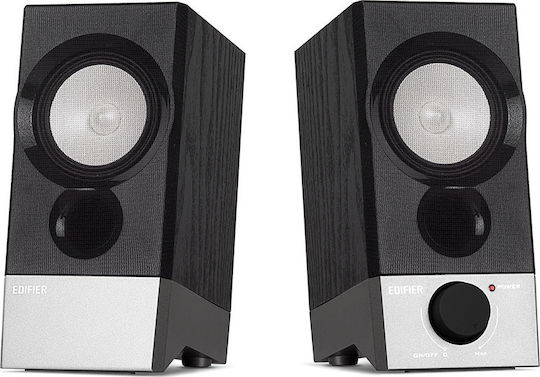 Edifier R19U Ηχεία Υπολογιστή 2.0 με Ισχύ 4W Μαύρα