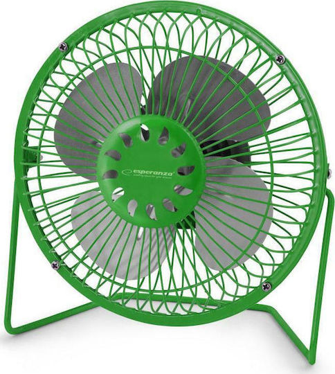 Esperanza USB Office/Home Fan with Power Bank Green Yugo Green EA149G