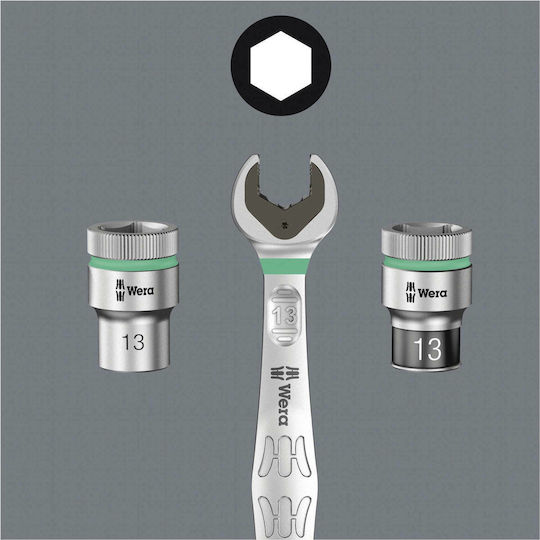 Wera 8100 SC 7 Ратчетни и гнездови гарнитури 1\2" 28бр