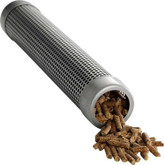 Amazen Oval Tube Smoker Grill Smoking Box 31cm