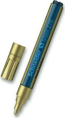 Schneider Maxx 270 Permanent Marker 3mm Gold