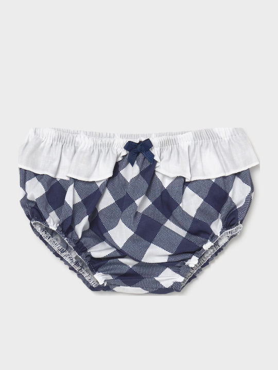 Mädchenkleid Ärmellos Set aus 2 Mit Slip Weiß