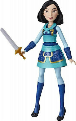 Hasbro Κούκλα Disney Princess Warrior Moves Μουλάν Πολεμιστής με Σπαθί για 3+ Ετών