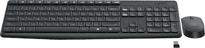 Logitech MK235 Fără fir Set tastatură și mouse Engleză US