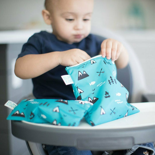 Bumkins School Food Case Turquoise 18 x 18 x 18cm