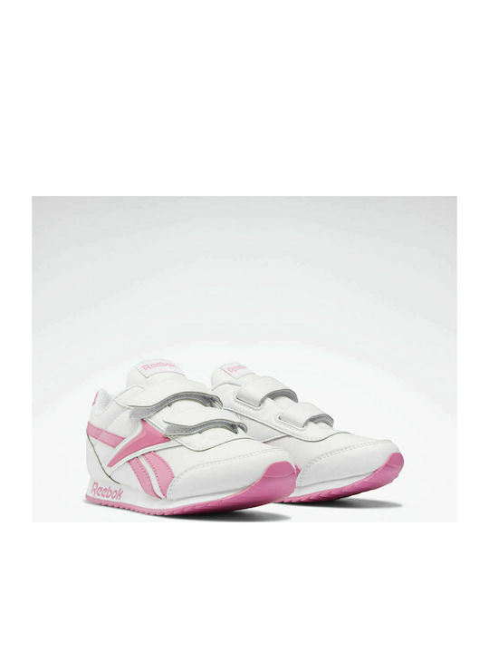 Reebok Kids Sneakers Royal Classic Jogger 2 White / Kicks Pink