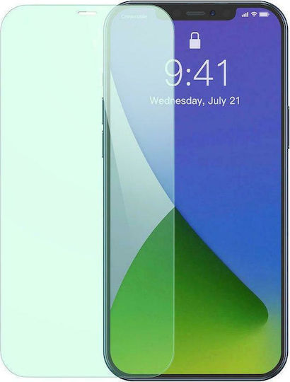 Baseus Anti-blue Full Face Tempered Glass 2τμχ (iPhone 12 / 12 Pro)